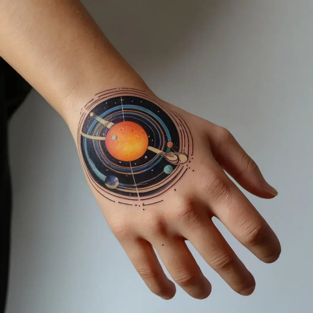 solar system tattoo (14)