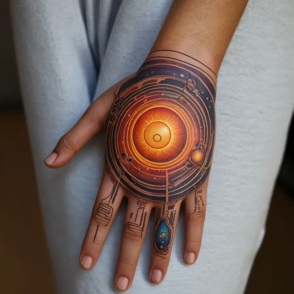 solar system tattoo (15)