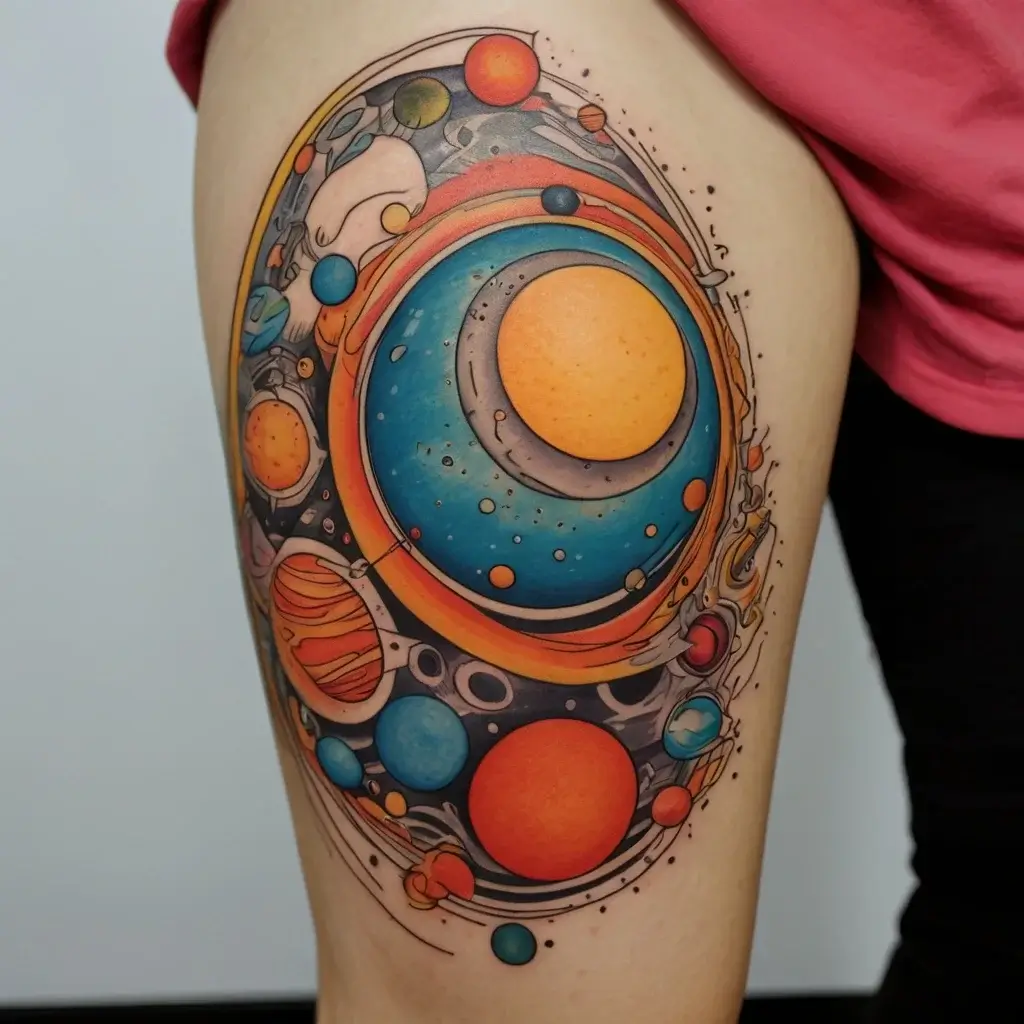 solar system tattoo (21)