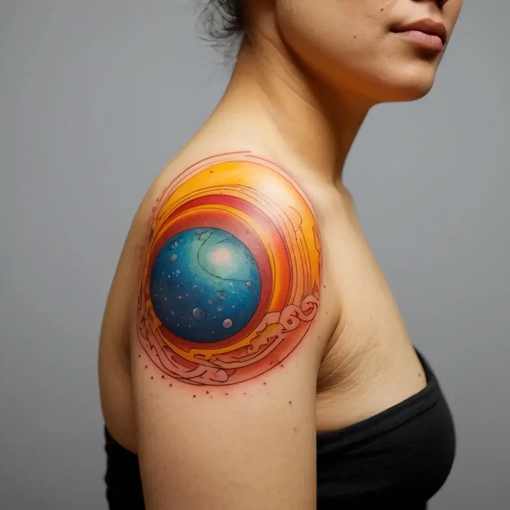 solar system tattoo (23)