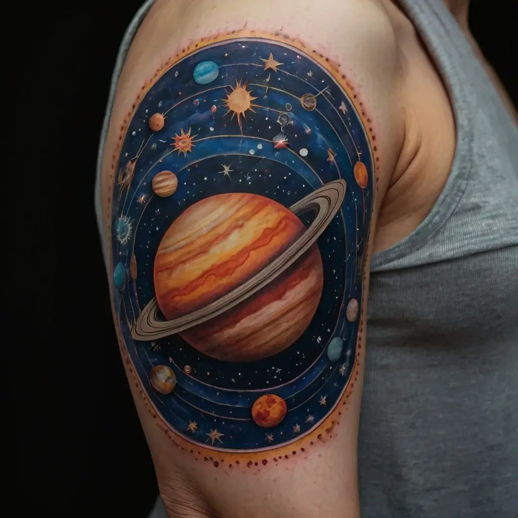 solar system tattoo (41)