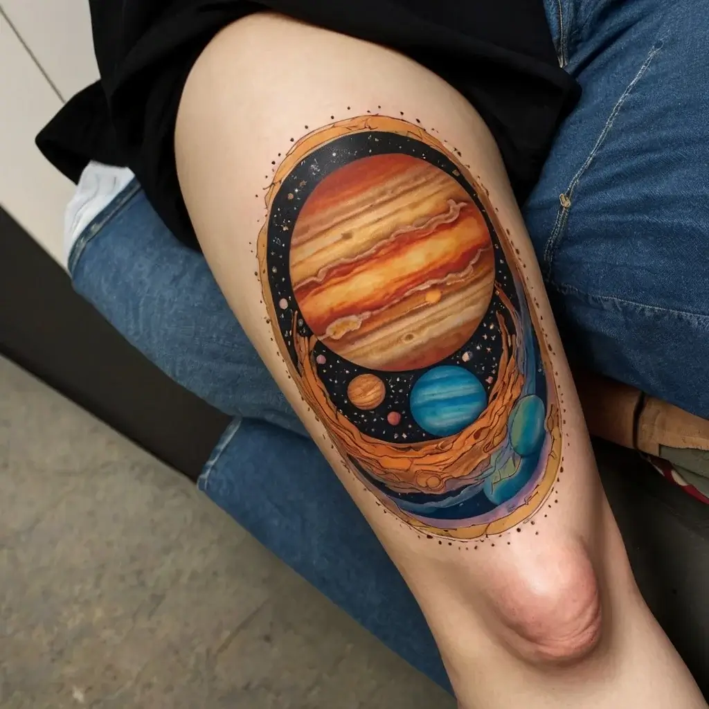 solar system tattoo (43)