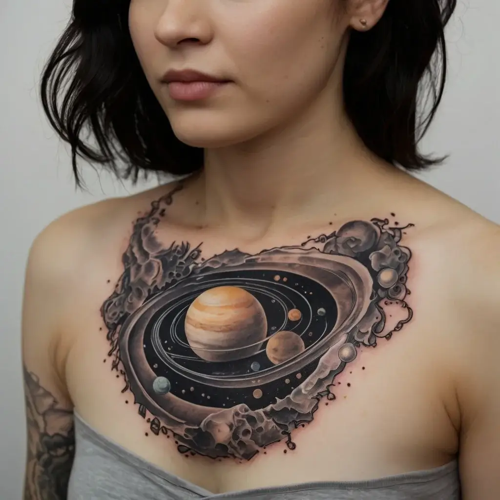 solar system tattoo (6)