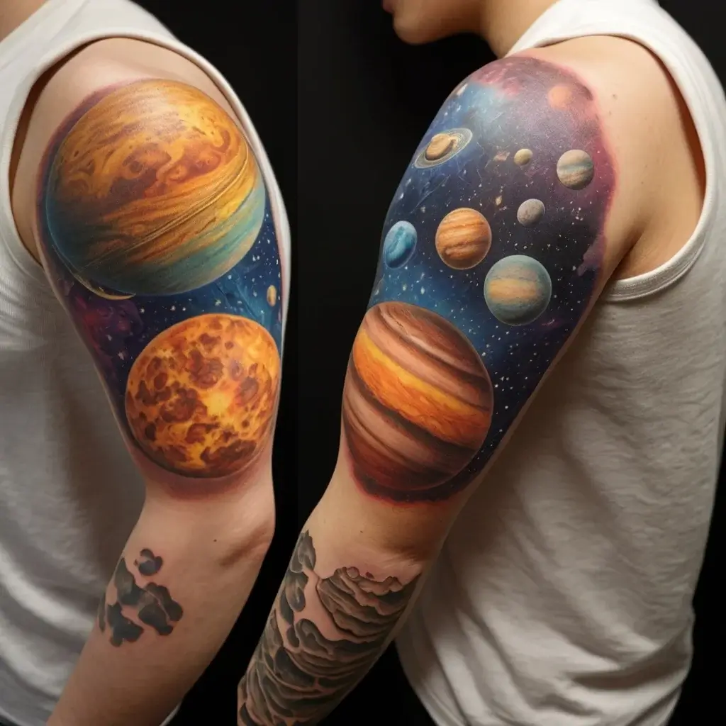 solar system tattoo (62)