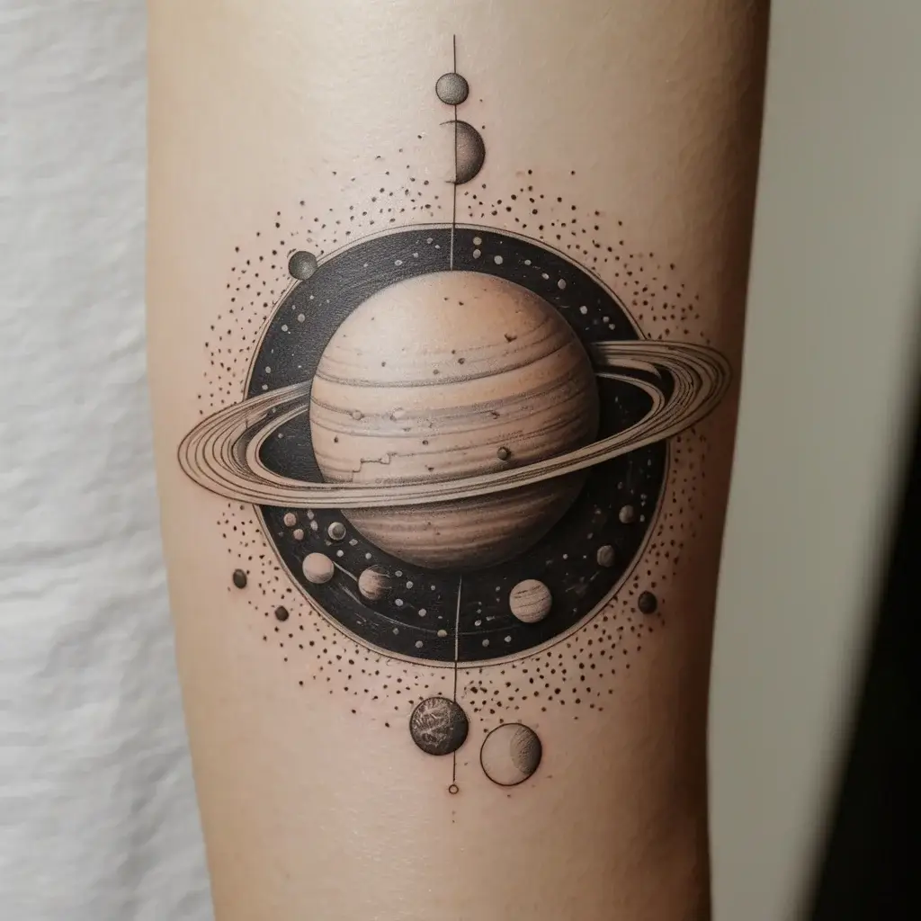 solar system tattoo (8)