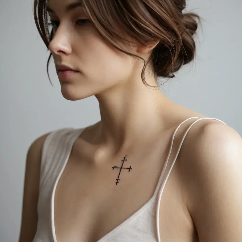 three cross tattoo (1)