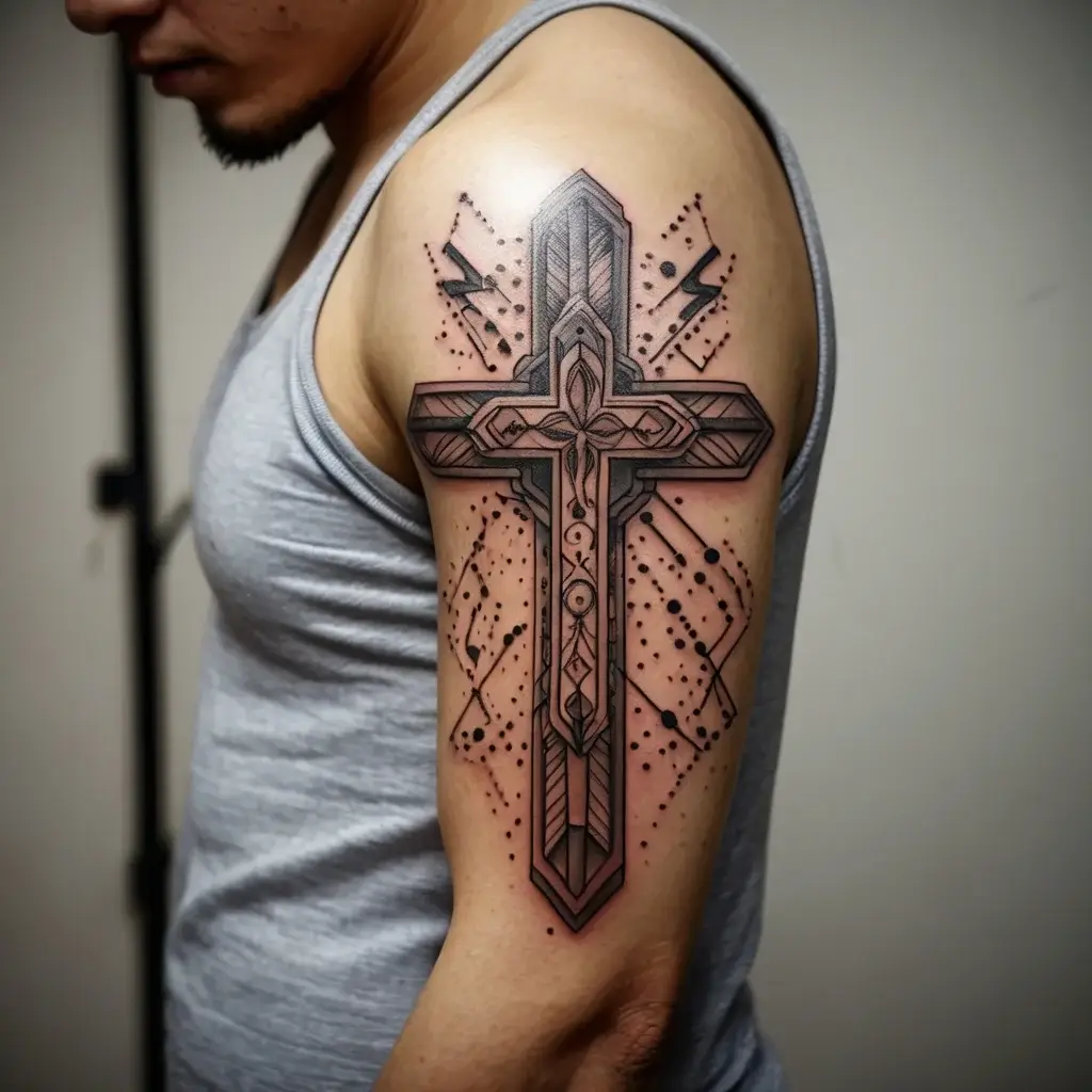 three cross tattoo (16)