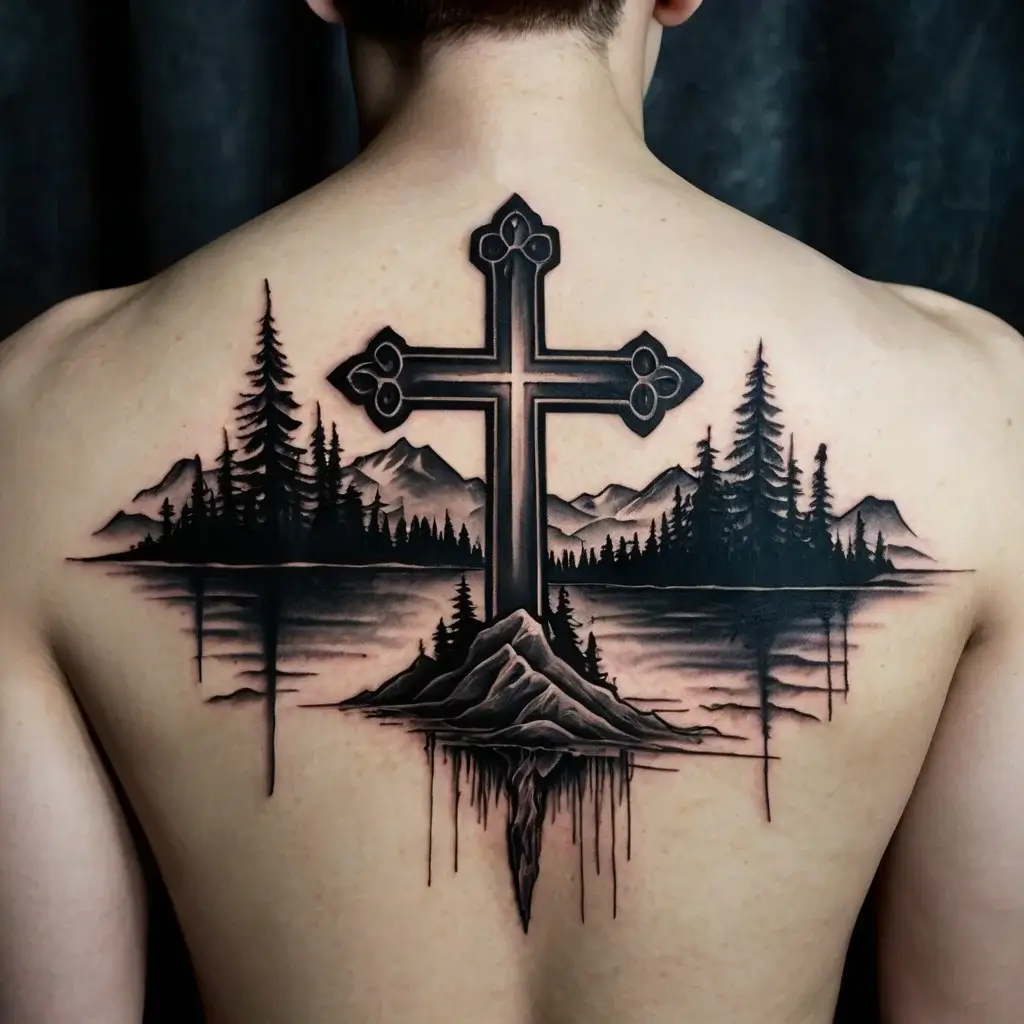 three cross tattoo (17)