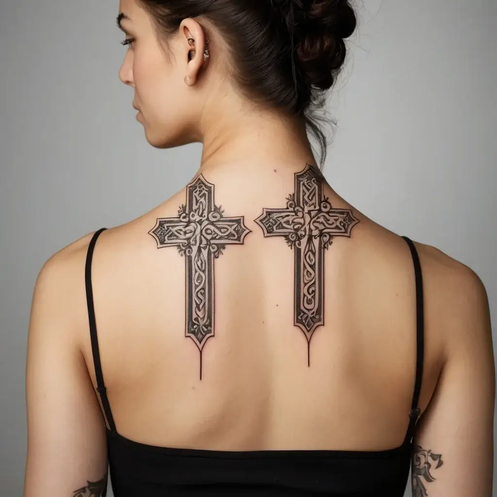 three cross tattoo (19)