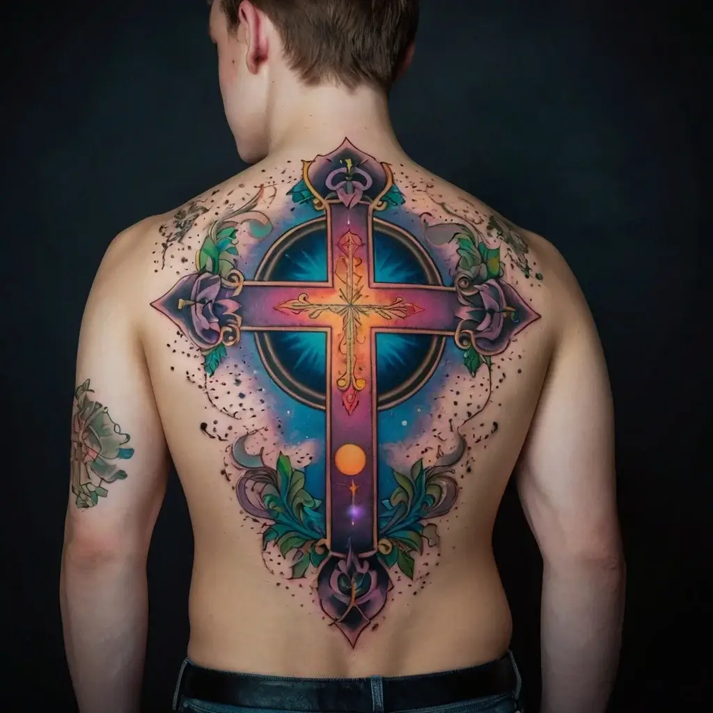 three cross tattoo (20)