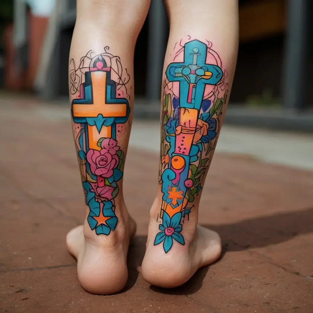 three cross tattoo (22)