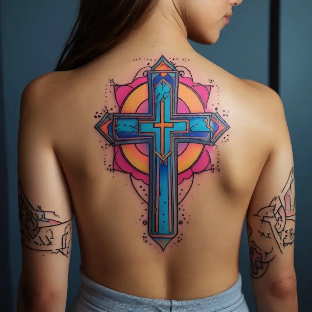 three cross tattoo (41)