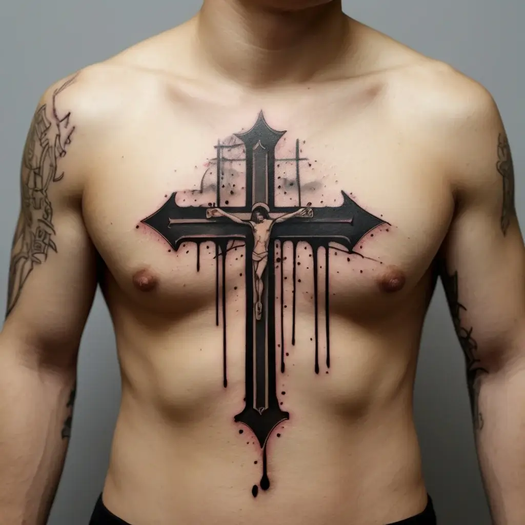 three cross tattoo (43)