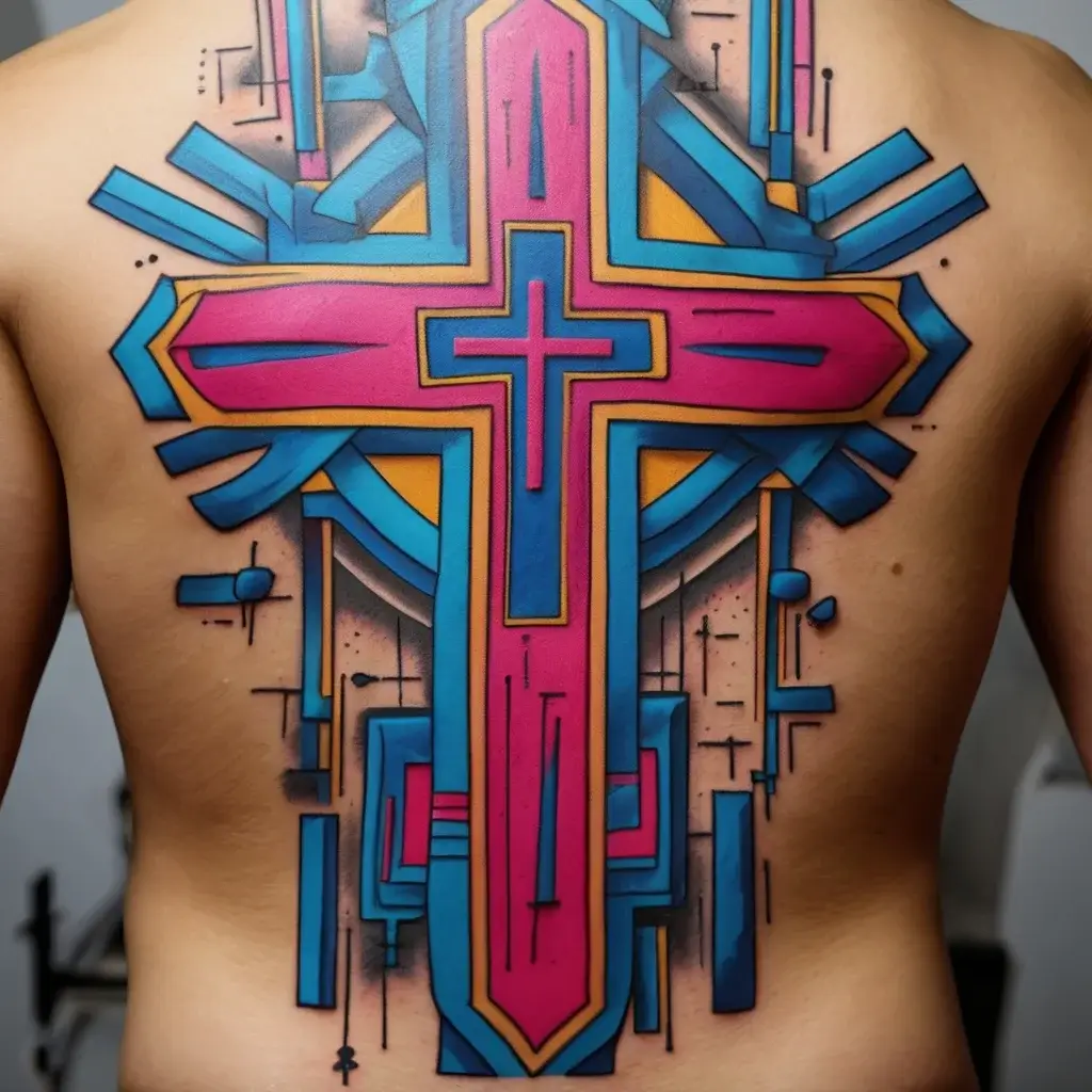 three cross tattoo (46)