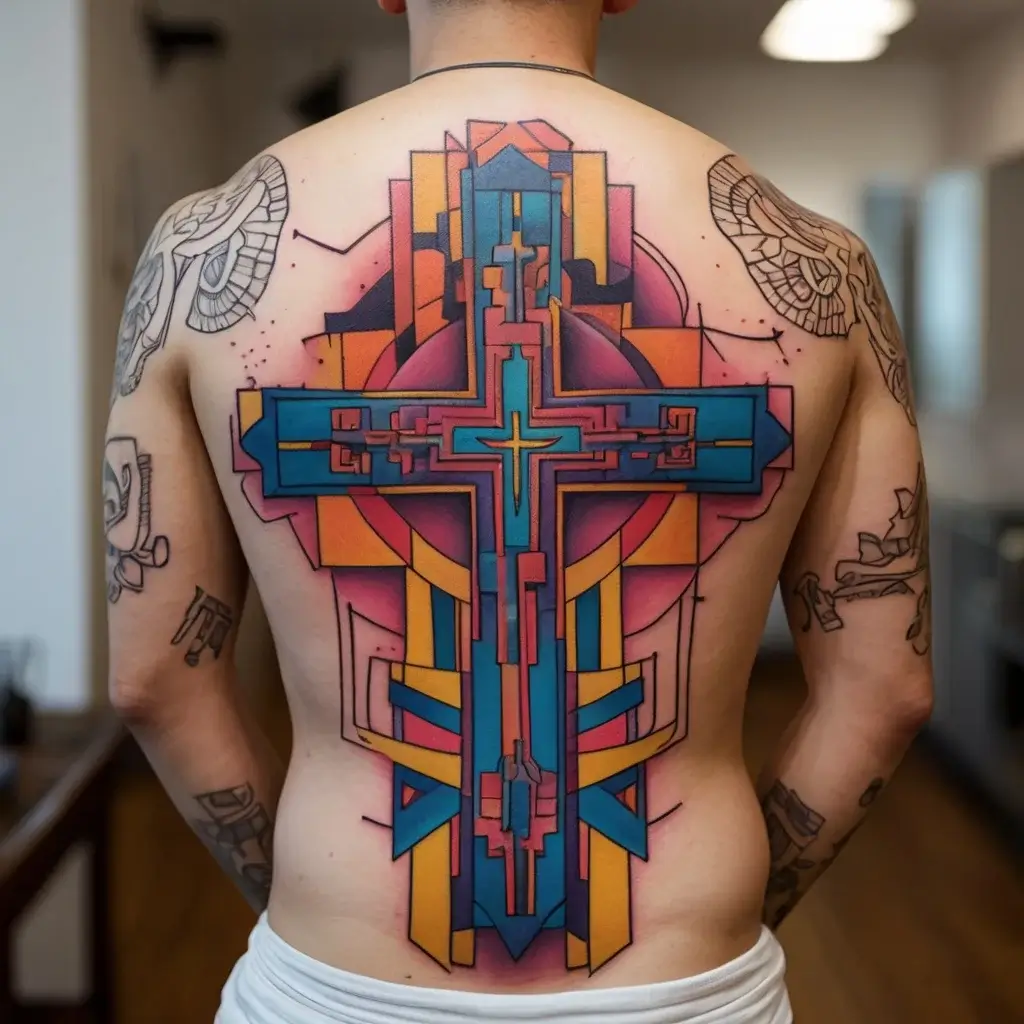 three cross tattoo (47)