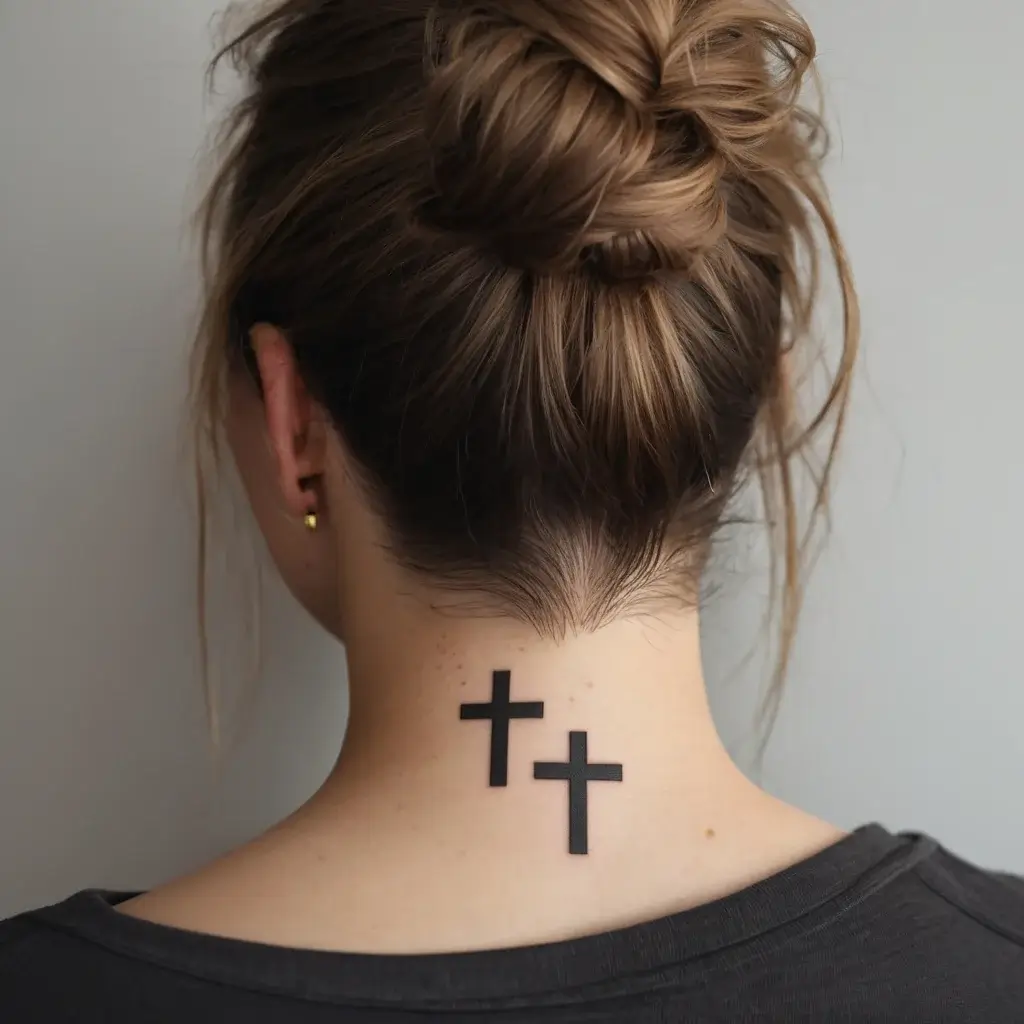 three cross tattoo (48)