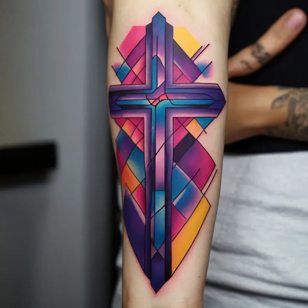 three cross tattoo (49)