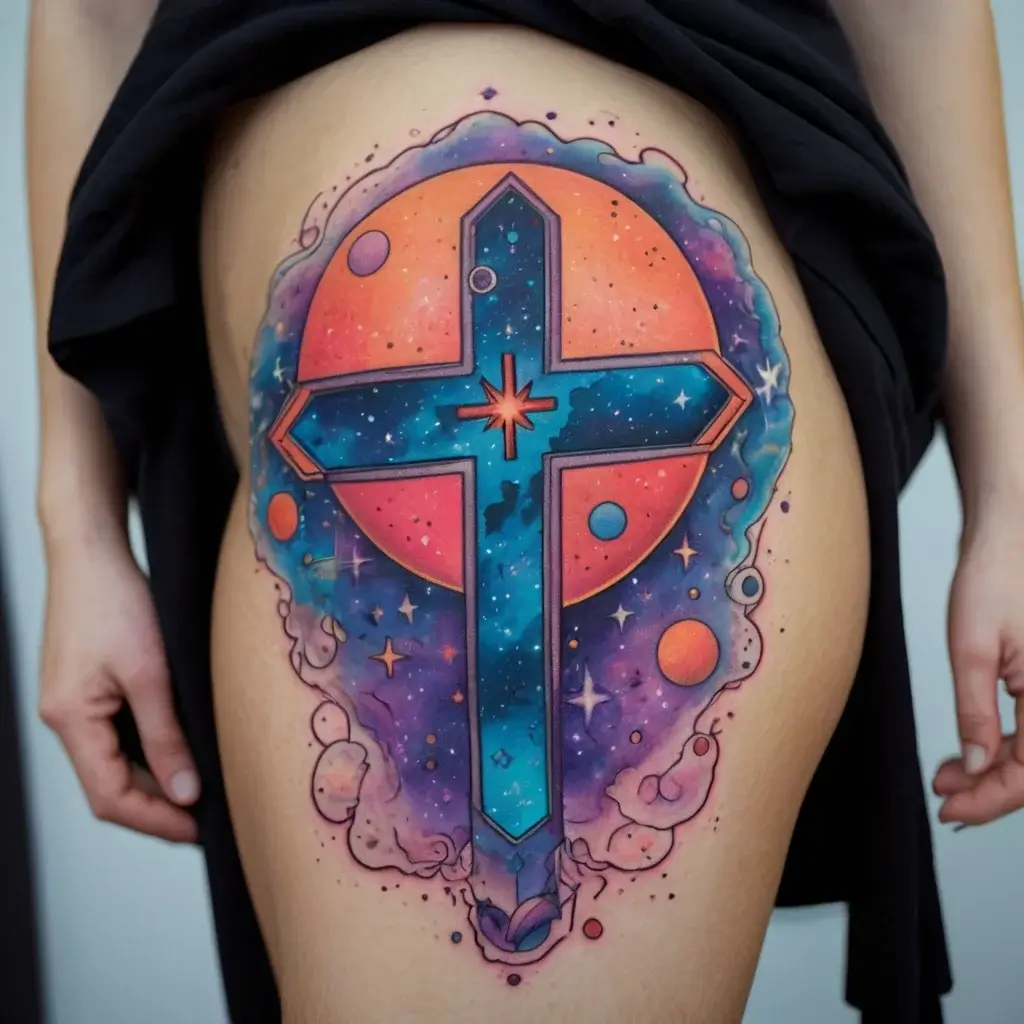 three cross tattoo (51)