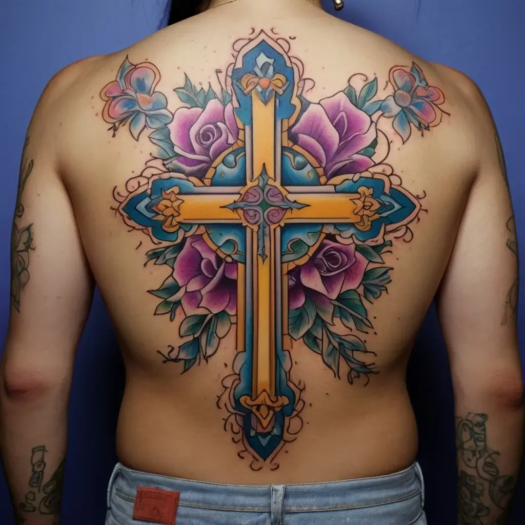 three cross tattoo (52)