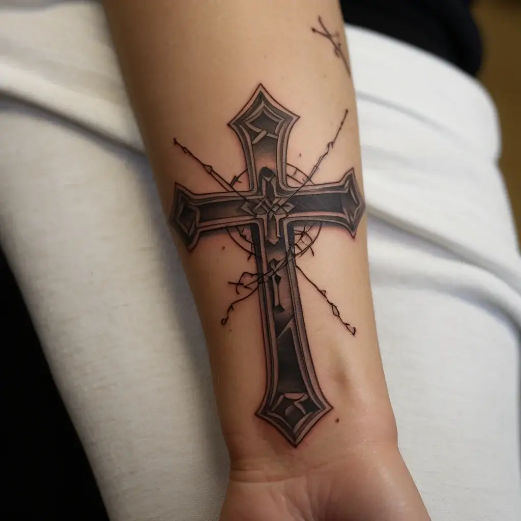 three cross tattoo (57)