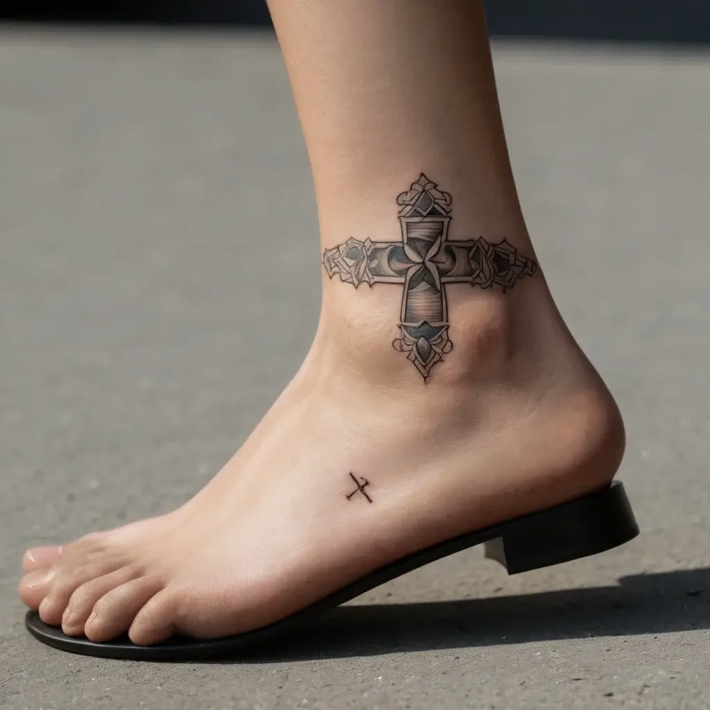 three cross tattoo (59)