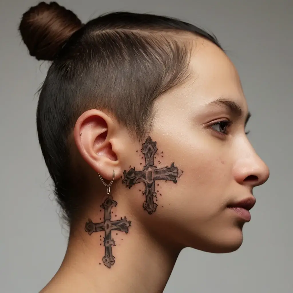 three cross tattoo (63)