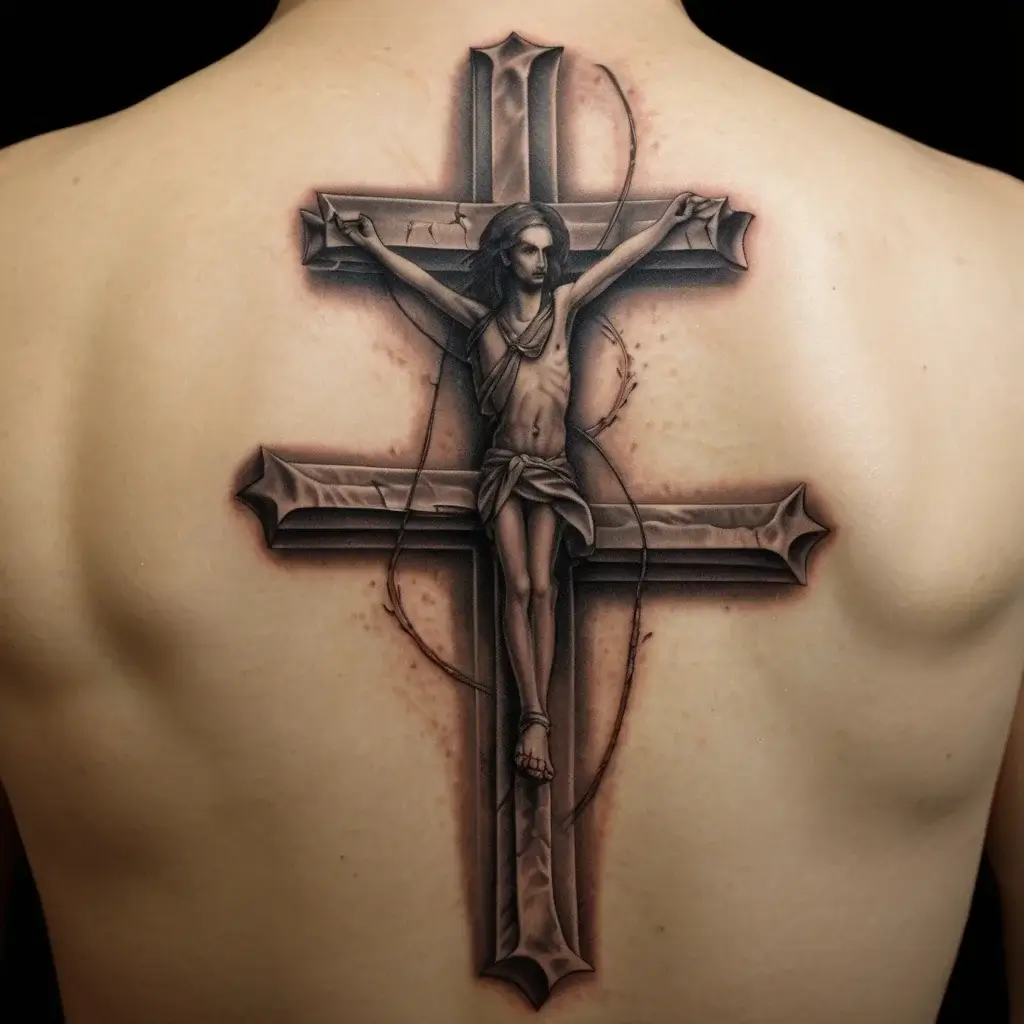 three cross tattoo (67)