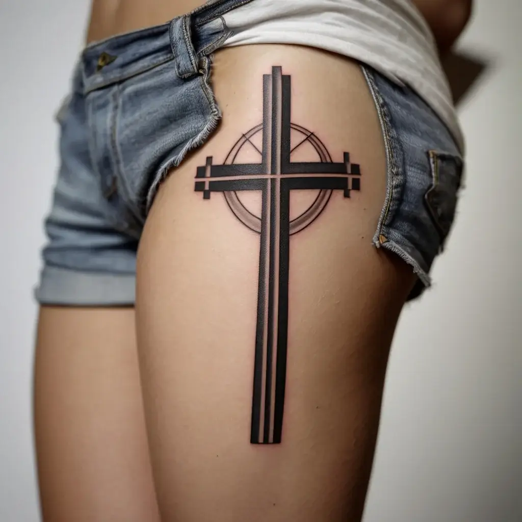 three cross tattoo (73)