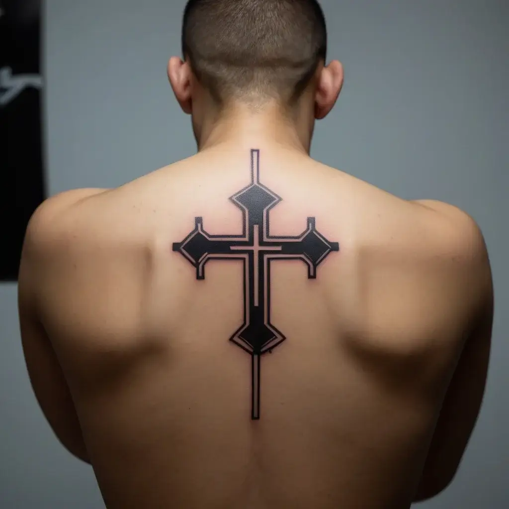 three cross tattoo (8)