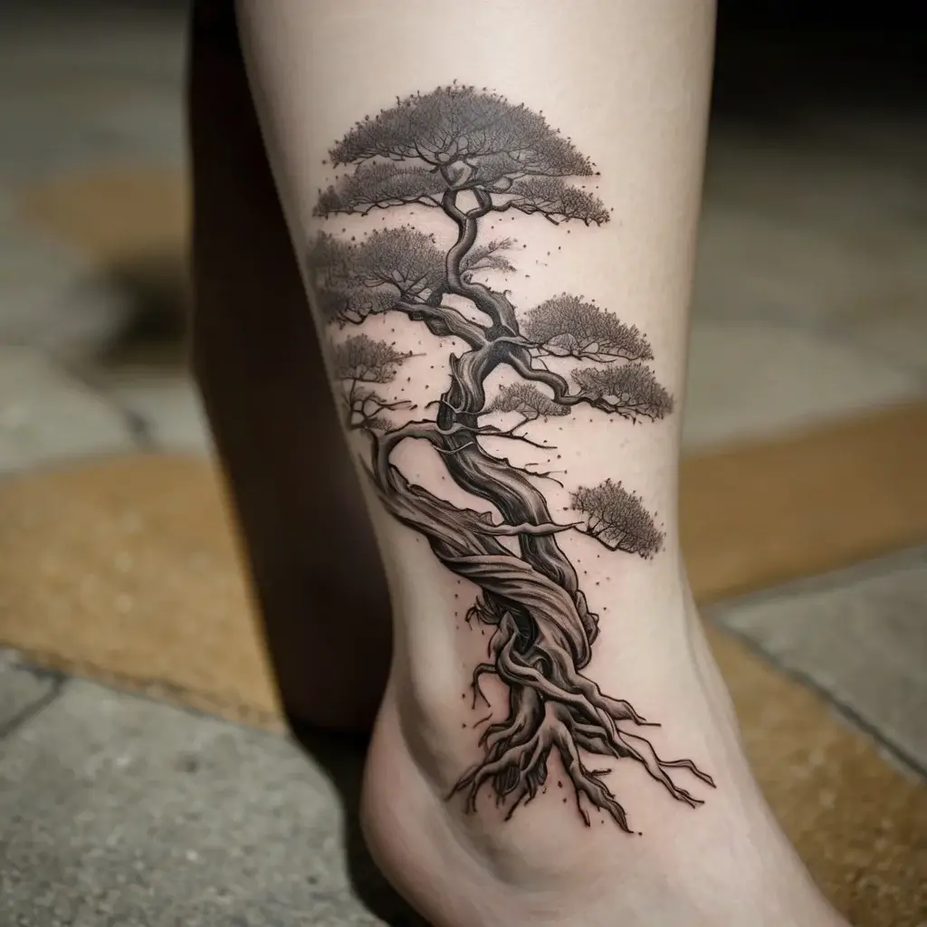 tree leg tattoo (12)