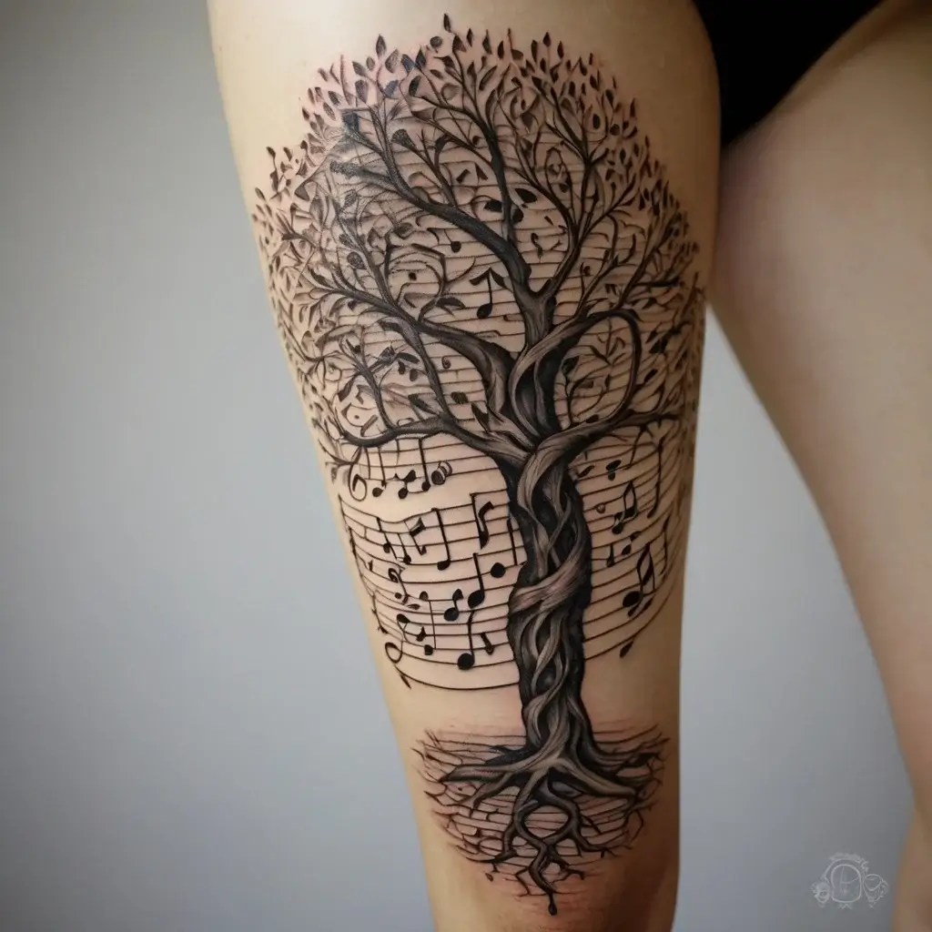 tree leg tattoo (21)