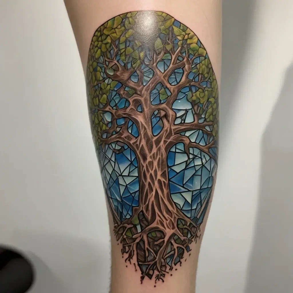 tree leg tattoo (24)