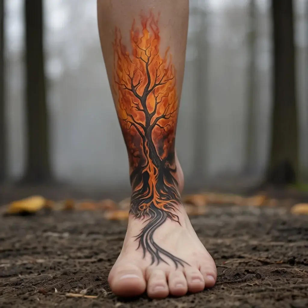 tree leg tattoo (31)