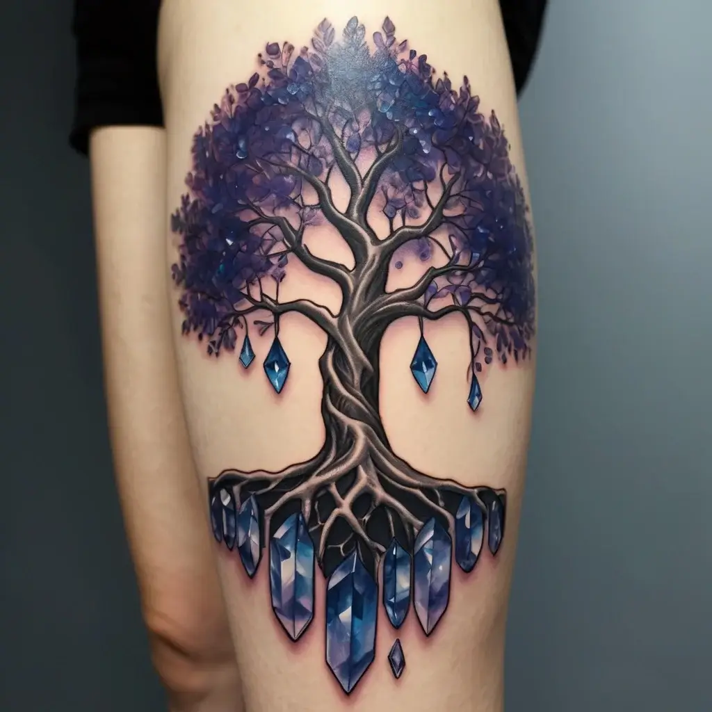 tree leg tattoo (36)