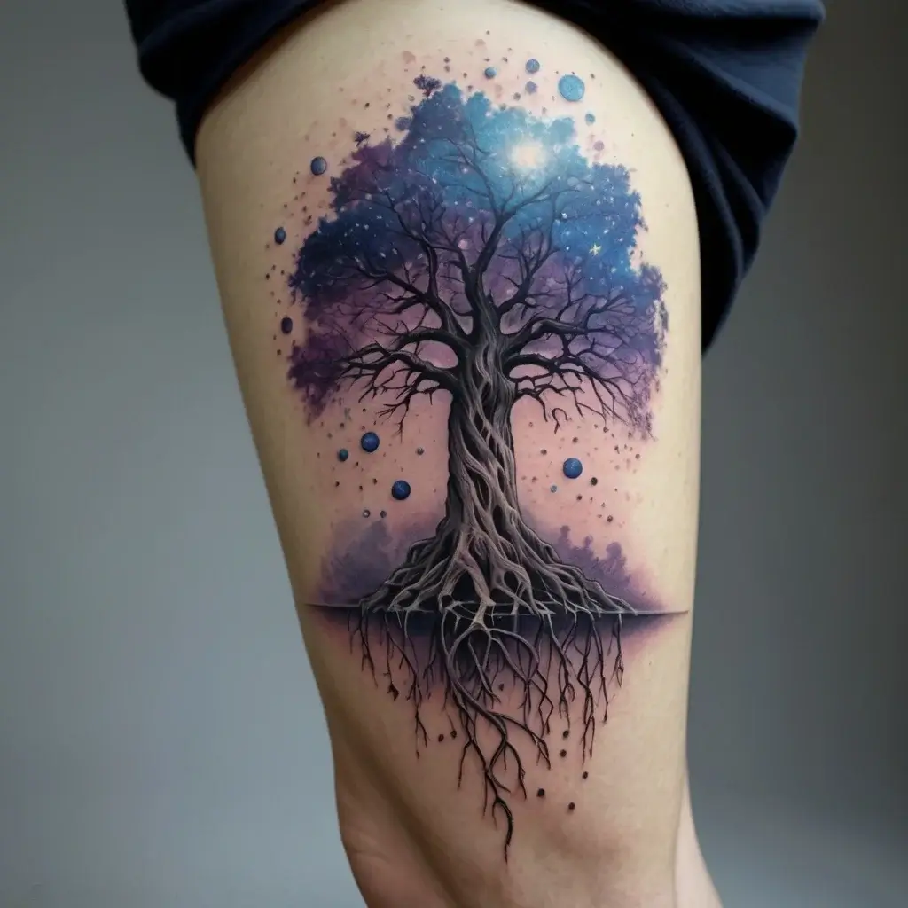 tree leg tattoo (48)