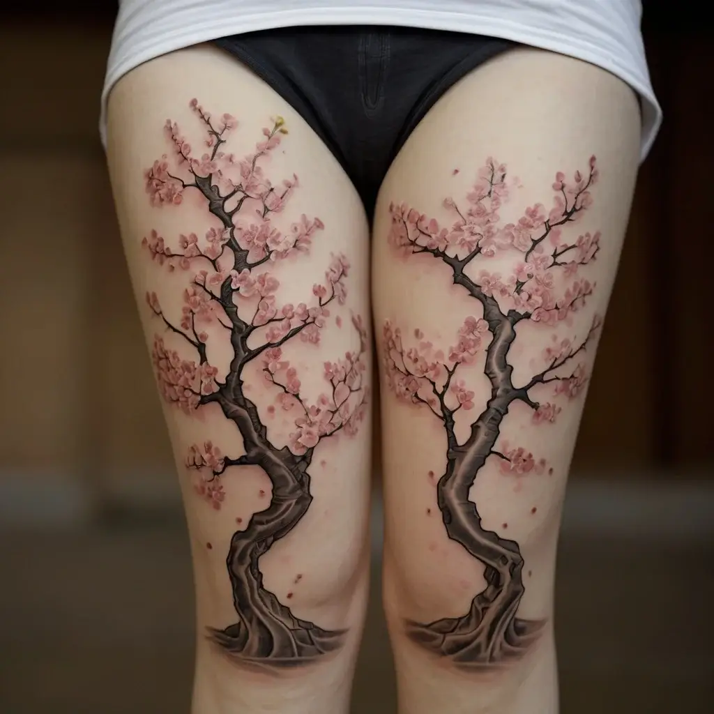 tree leg tattoo (56)