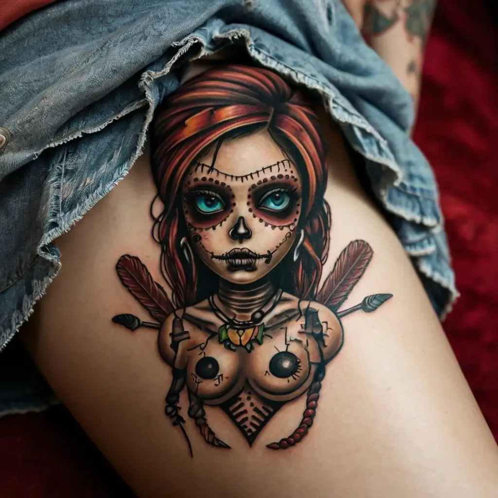 voodoo doll tattoos (14)