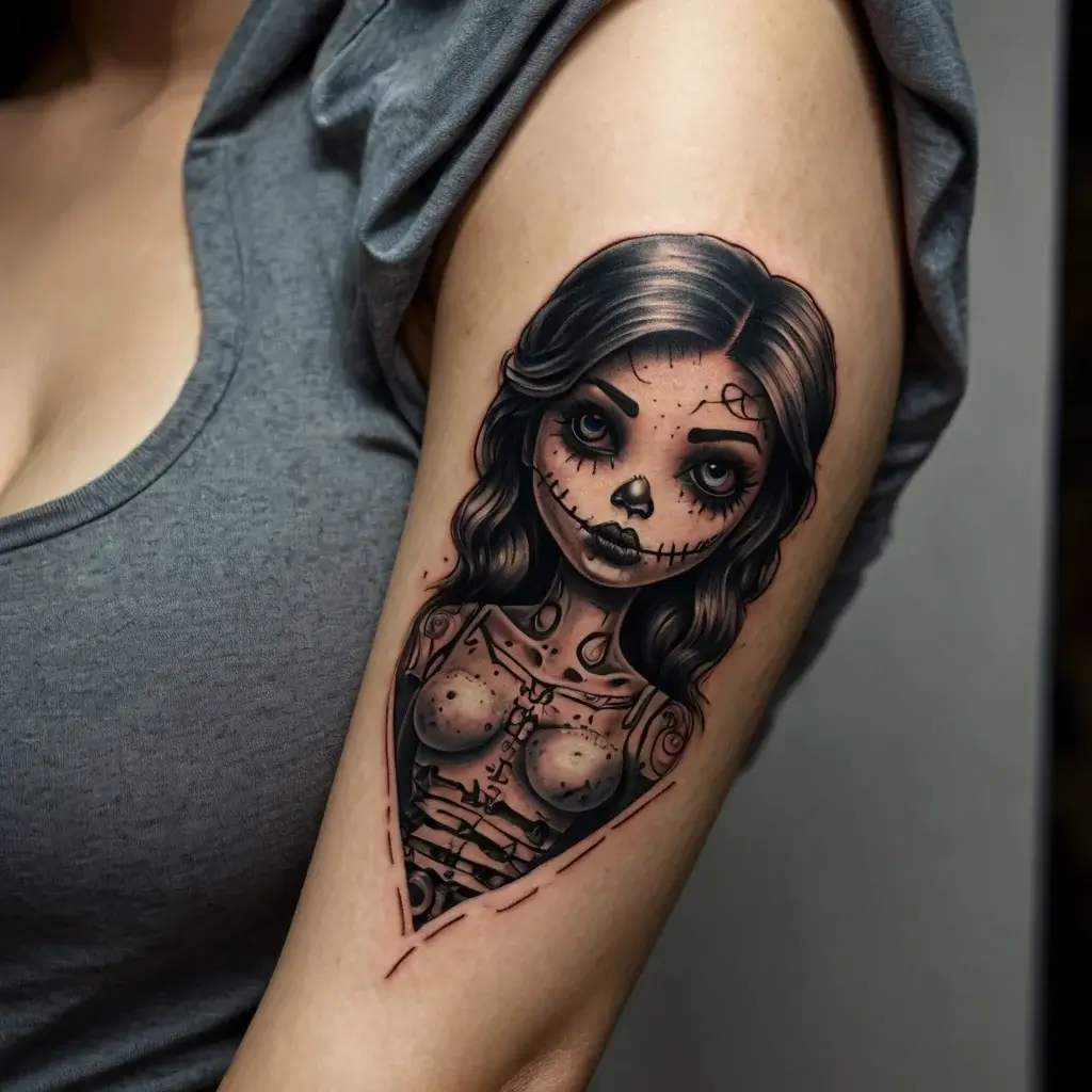 voodoo doll tattoos (25)