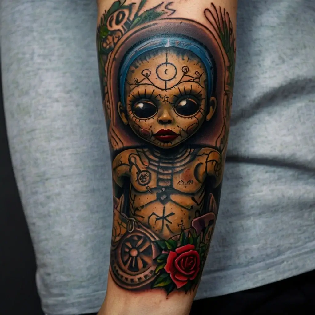 voodoo doll tattoos (3)