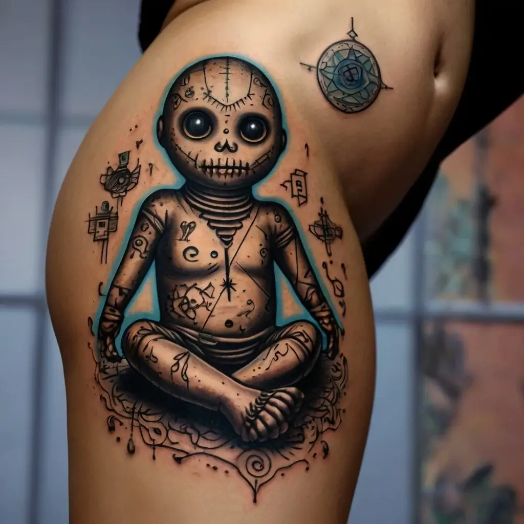 voodoo doll tattoos (42)