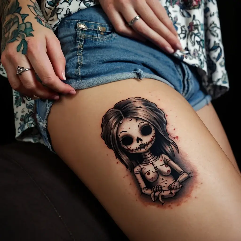 voodoo doll tattoos (5)