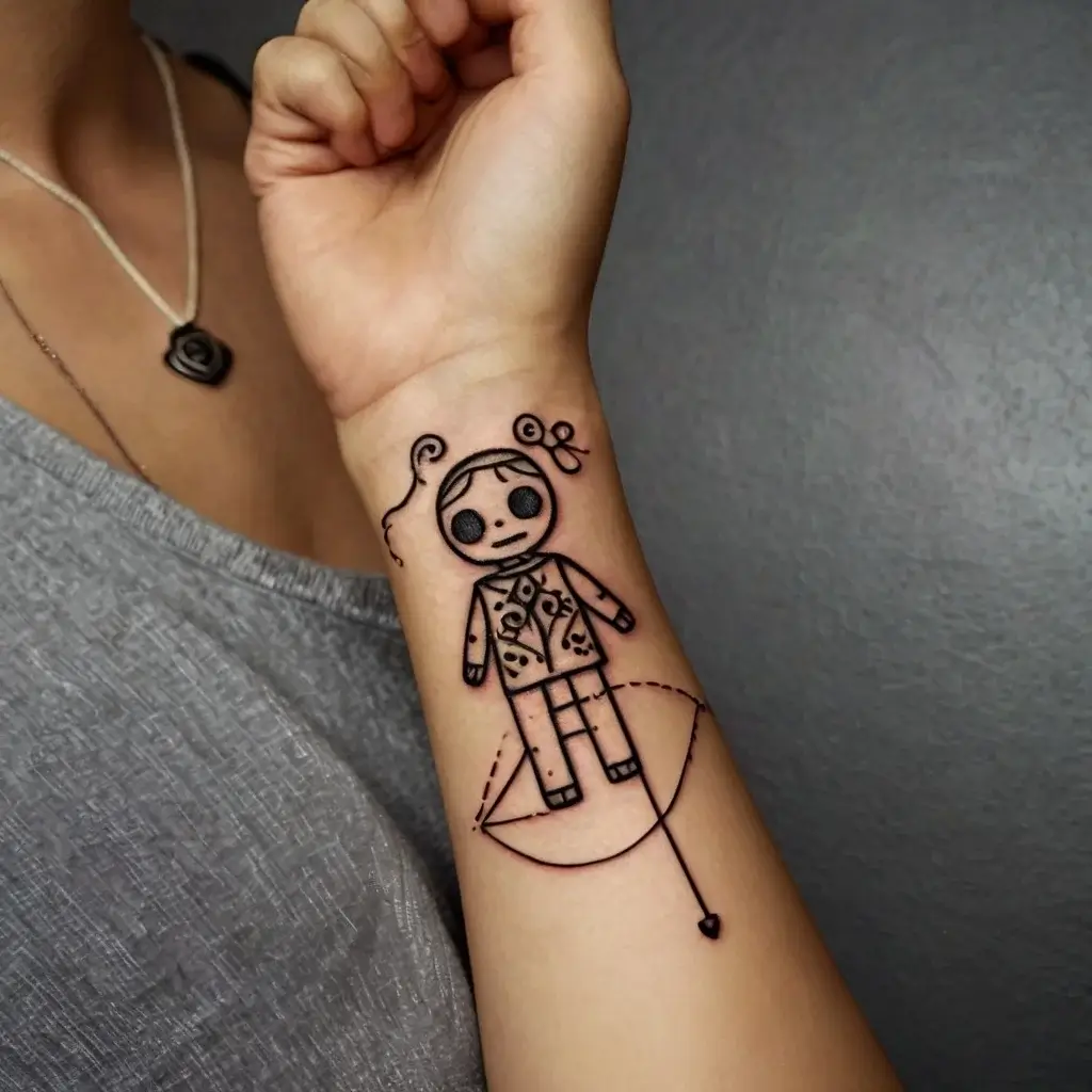 voodoo doll tattoos (60)