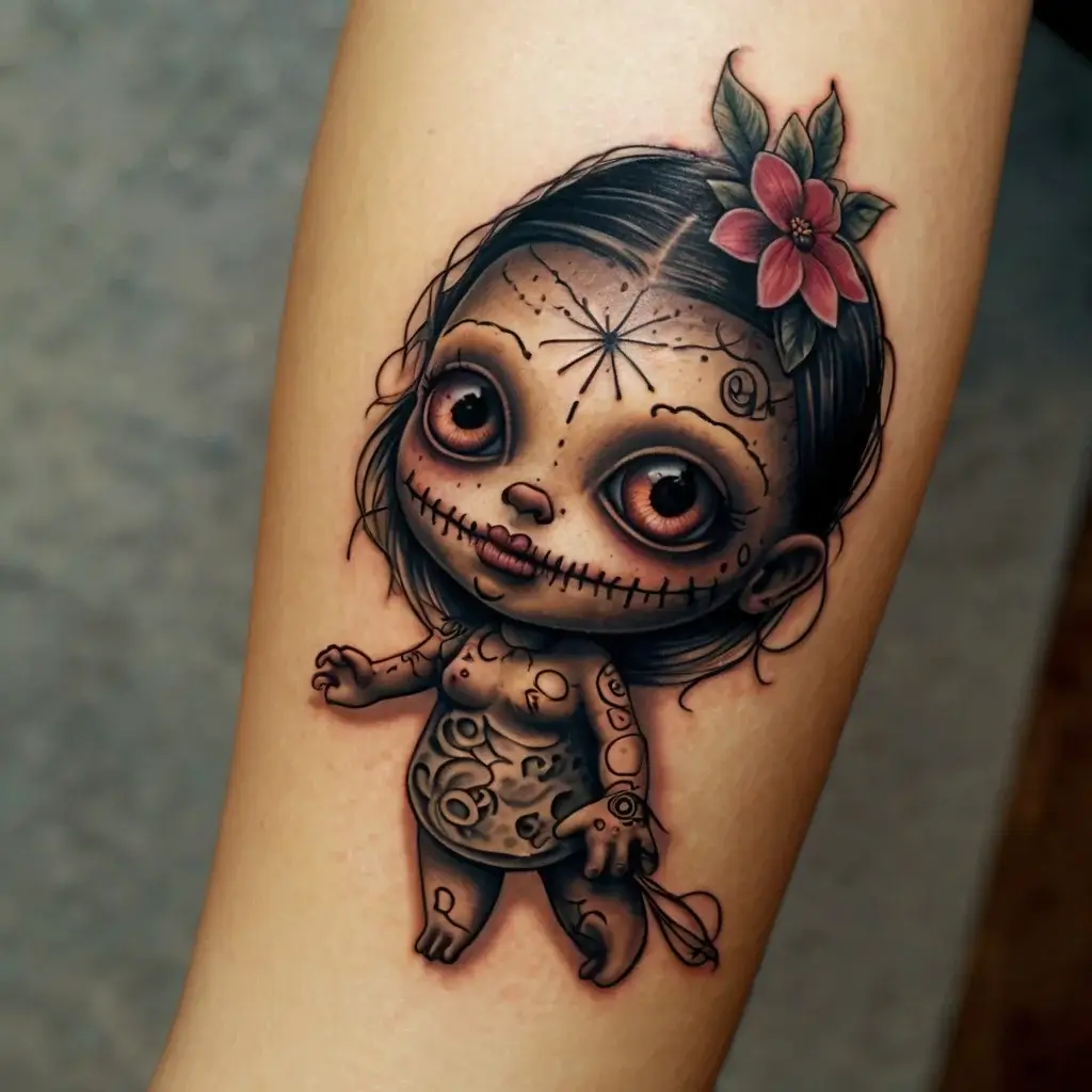 voodoo doll tattoos (64)