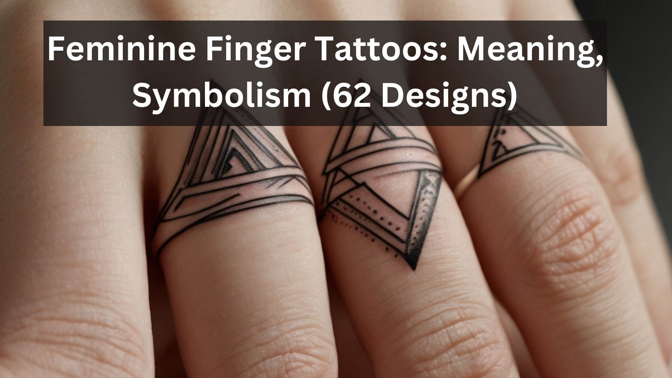 Feminine Finger Tattoo