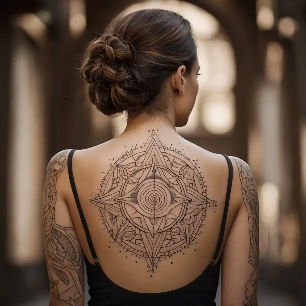 Feminine Sacred Geometry Tattoo (11)