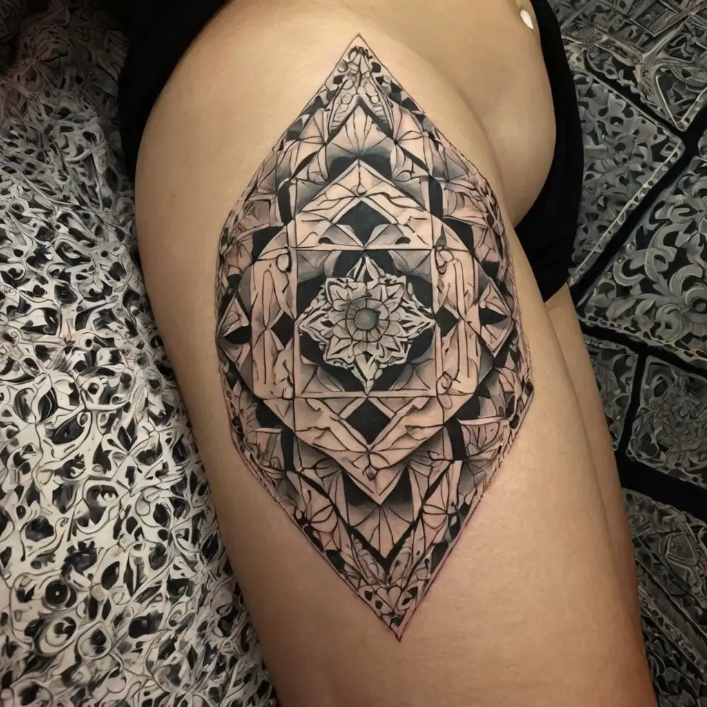 Feminine Sacred Geometry Tattoo (16)