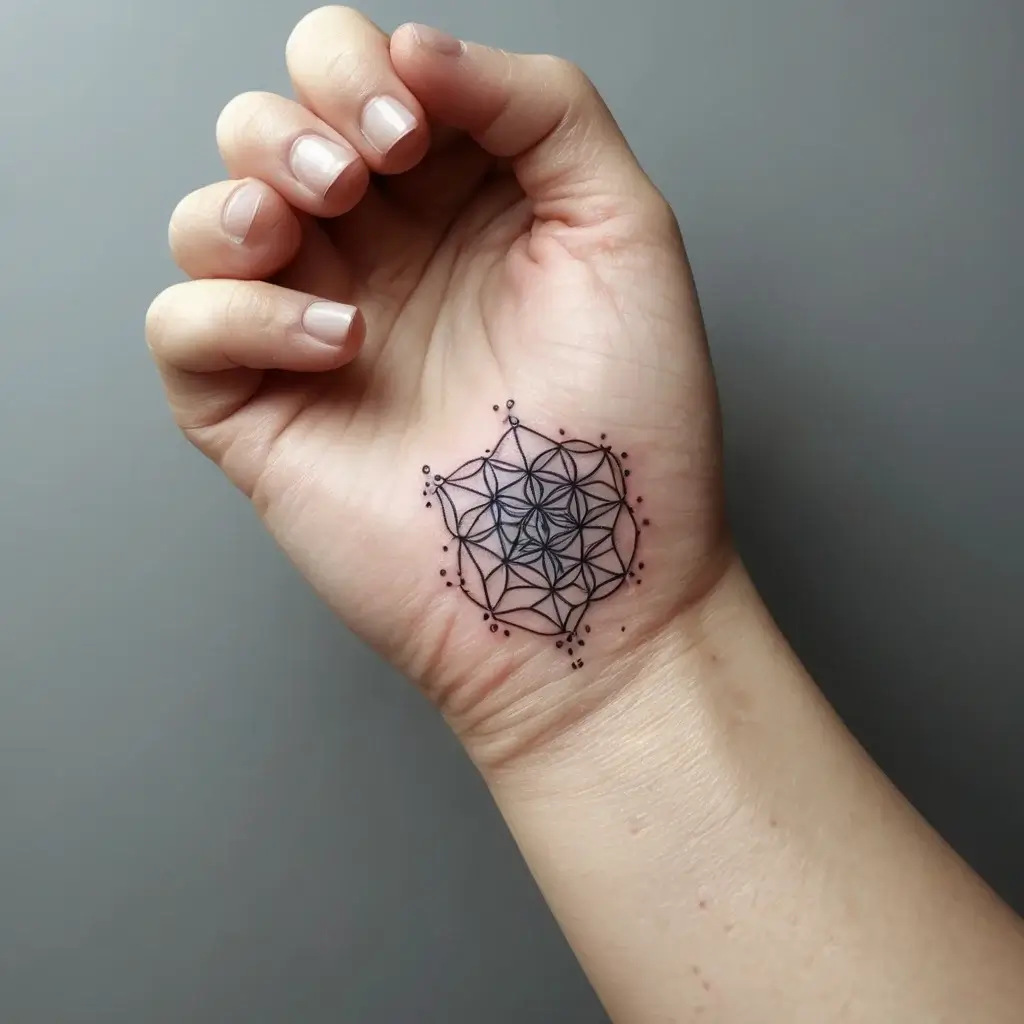 Feminine Sacred Geometry Tattoo (21)