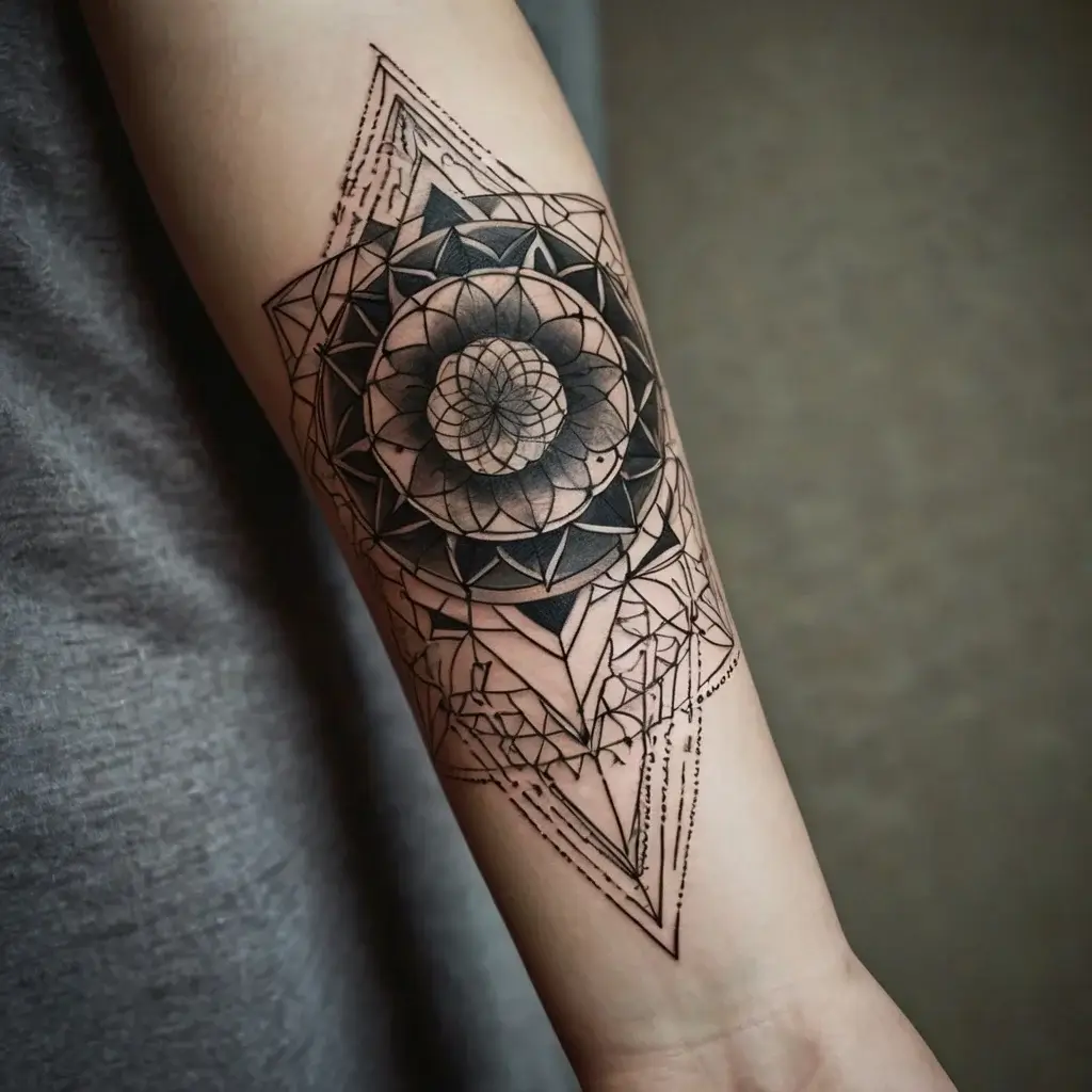 Feminine Sacred Geometry Tattoo (24)