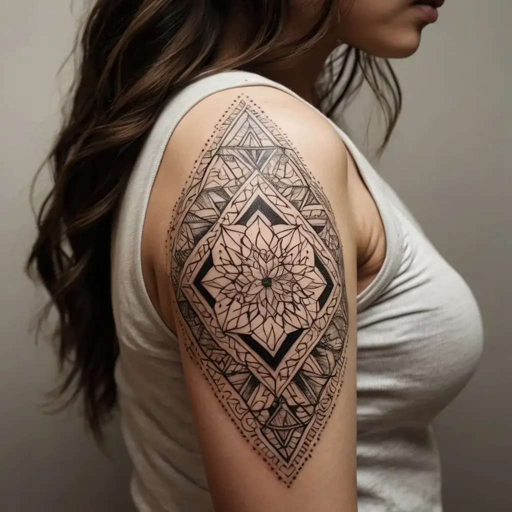 Feminine Sacred Geometry Tattoo (30)