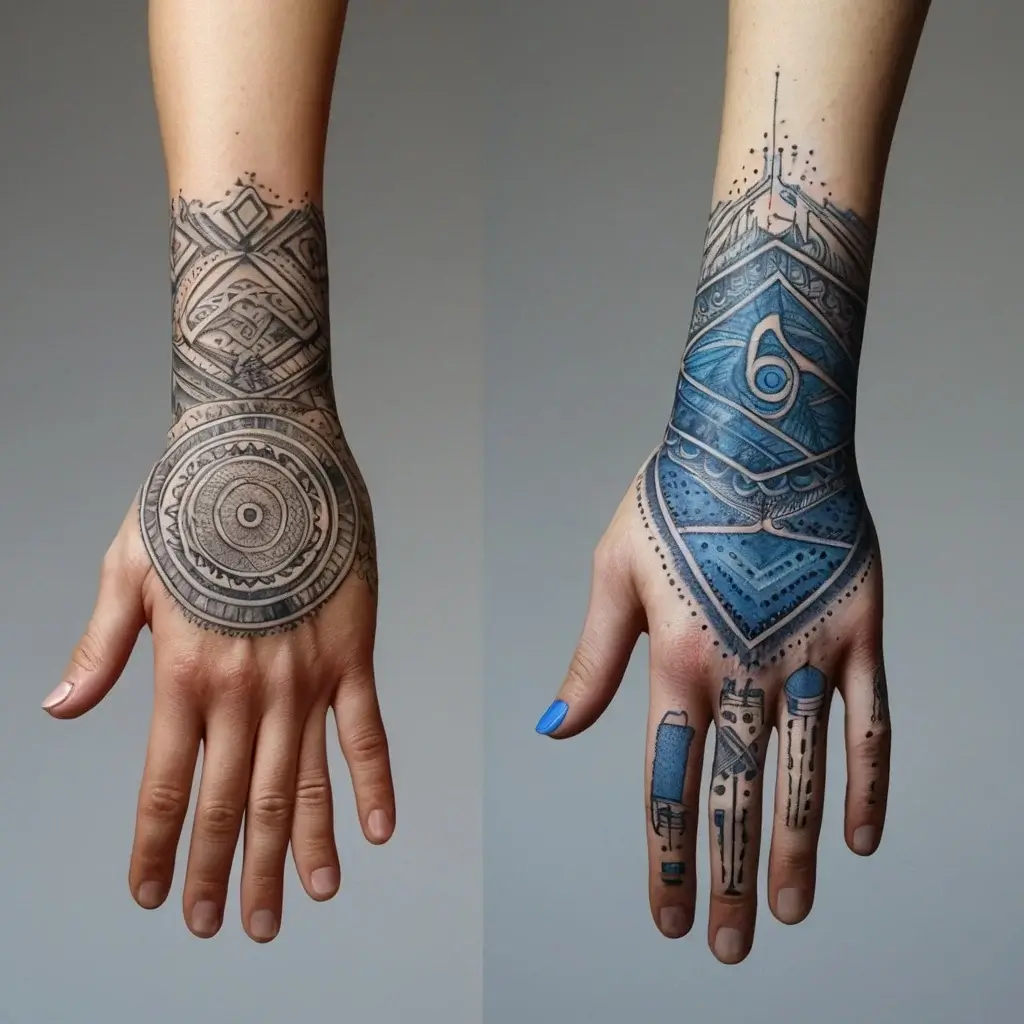 Feminine Sacred Geometry Tattoo (42)